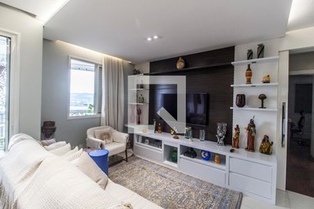 Sala de TV de apartamento à venda com 2 quartos, 100m² em Tamboré, Santana de Parnaíba