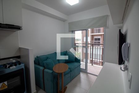 Sala de apartamento à venda com 1 quarto, 28m² em Jardim Caravelas, São Paulo