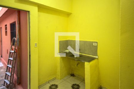 Cozinha de casa para alugar com 1 quarto, 20m² em Vila Mendes, São Paulo