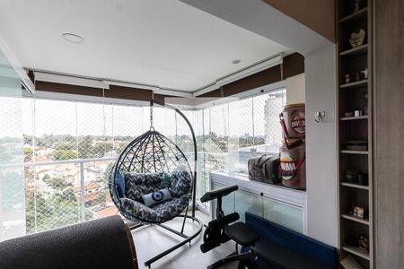 Varanda da Sala de apartamento à venda com 3 quartos, 136m² em Jardim Prudência, São Paulo