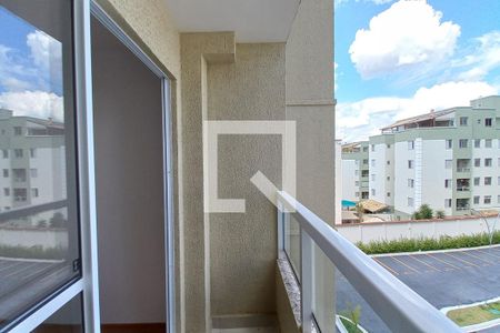 Varanda da Sala de apartamento para alugar com 2 quartos, 47m² em Jardim Nova Europa, Campinas