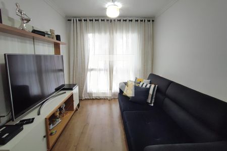 Sala de Estar de apartamento à venda com 2 quartos, 70m² em Chácaras Campos Elíseos, Campinas