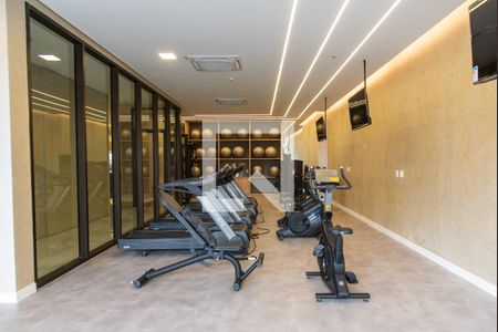 Apartamento para alugar com 27m², 1 quarto e sem vaga Apartamento para alugar com 27m², 1 quarto e sem vagaAcademia