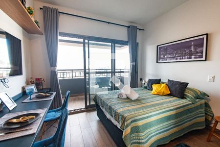 Sala/quarto de apartamento para alugar com 1 quarto, 27m² em Vila Mariana, São Paulo