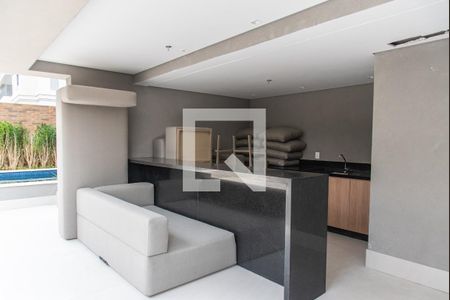 Apartamento para alugar com 27m², 1 quarto e sem vaga Apartamento para alugar com 27m², 1 quarto e sem vagaBar da piscina