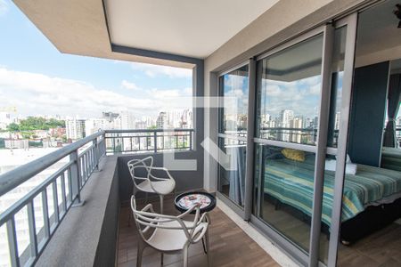 Varanda de apartamento para alugar com 1 quarto, 27m² em Vila Mariana, São Paulo