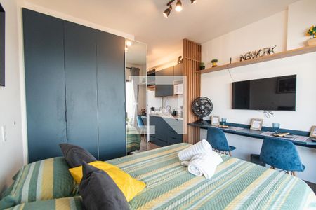 Sala/quarto de apartamento para alugar com 1 quarto, 27m² em Vila Mariana, São Paulo