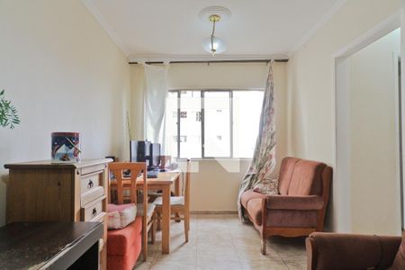 Sala de apartamento à venda com 2 quartos, 58m² em Parque Maria Domitila, São Paulo