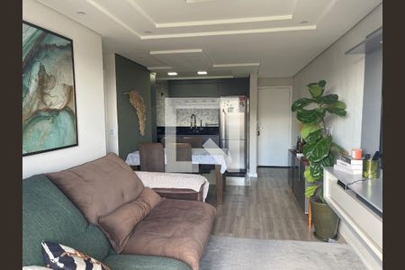 Sala de apartamento à venda com 2 quartos, 64m² em Jardim Tamoio, Jundiaí