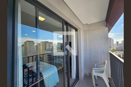 Varanda de kitnet/studio à venda com 1 quarto, 28m² em Paraíso, São Paulo