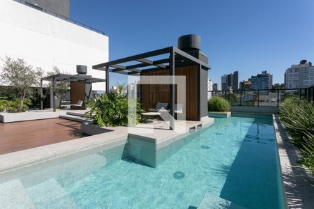 Studio à venda com 33m², 1 quarto e sem vaga Studio à venda com 33m², 1 quarto e sem vagaÁrea comum - Piscina