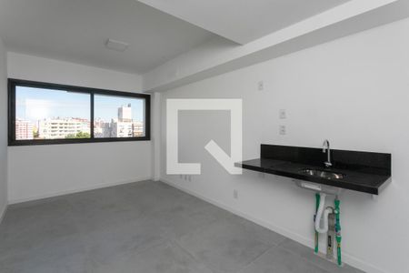 Sala/Cozinha de kitnet/studio para alugar com 1 quarto, 33m² em Rio Branco, Porto Alegre