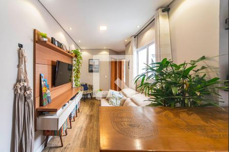 Sala de apartamento à venda com 2 quartos, 74m² em Jardim Las Vegas, Santo André