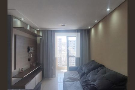 Sala de apartamento à venda com 3 quartos, 73m² em Jardim Sabara, São Paulo