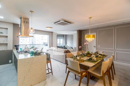 Sala de Jantar de apartamento para alugar com 3 quartos, 110m² em Alphaville Empresarial, Barueri