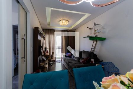 Sala de apartamento à venda com 2 quartos, 55m² em Vila Alto de Santo Andre, Santo André