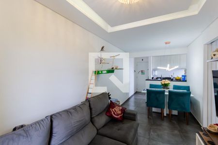 Sala de apartamento à venda com 2 quartos, 55m² em Vila Alto de Santo Andre, Santo André