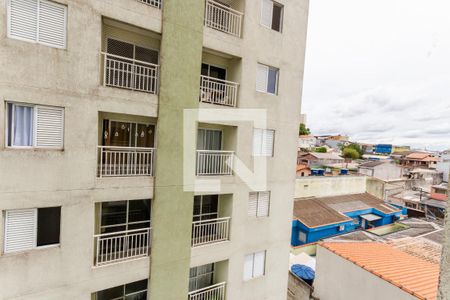 Vista da Varanda de apartamento à venda com 2 quartos, 55m² em Vila Alto de Santo Andre, Santo André