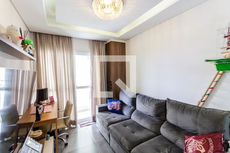 Sala de apartamento à venda com 2 quartos, 55m² em Vila Alto de Santo Andre, Santo André