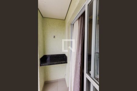 Varanda de apartamento à venda com 2 quartos, 55m² em Vila Alto de Santo Andre, Santo André