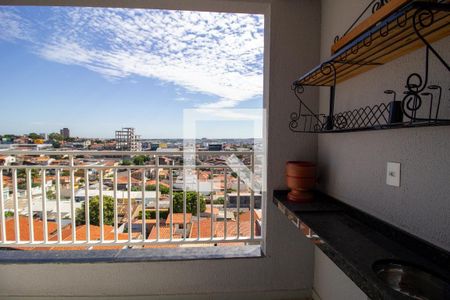 Varanda da Sala de apartamento para alugar com 2 quartos, 59m² em Vila Carvalho, Sorocaba