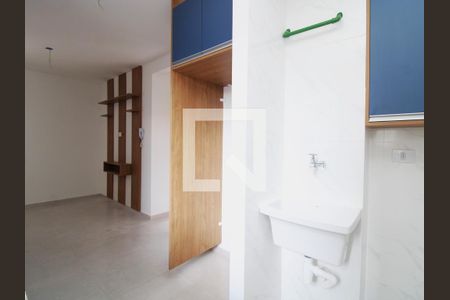 Sala/Cozinha de apartamento à venda com 2 quartos, 39m² em Vila Nova Carolina, São Paulo