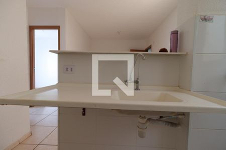 Cozinha de apartamento para alugar com 2 quartos, 45m² em Chácaras Hipica, Ribeirão Preto