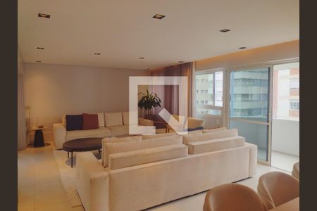 Sala de apartamento à venda com 4 quartos, 180m² em Santa Cecilia, São Paulo