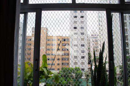 Vista da Sala de apartamento à venda com 1 quarto, 50m² em Vila Buarque, São Paulo