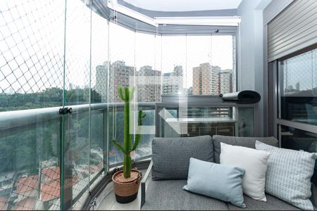 Varanda Gourmet de apartamento à venda com 2 quartos, 92m² em Vila Ipojuca, São Paulo