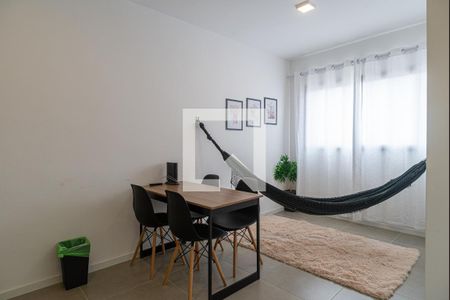 Sala de apartamento para alugar com 1 quarto, 30m² em Bela Vista, São Paulo