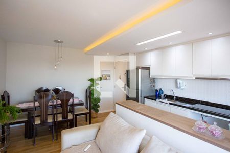 Sala/Cozinha/Área de Serviço de apartamento à venda com 2 quartos, 51m² em Centro, Diadema