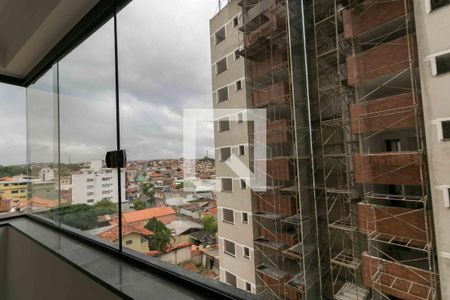 Vista Sala de apartamento para alugar com 2 quartos, 53m² em São Gotardo, Belo Horizonte