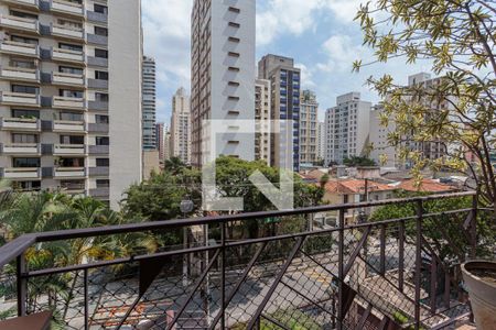 Varanda de apartamento para alugar com 1 quarto, 60m² em Vila Nova Conceição, São Paulo