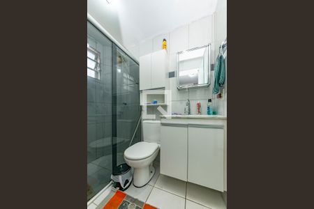 Banheiro da Suíte de apartamento à venda com 3 quartos, 160m² em Padre Eustáquio, Belo Horizonte