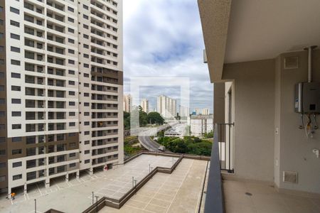 Varanda da Sala de apartamento à venda com 3 quartos, 69m² em Vila Anastácio, São Paulo