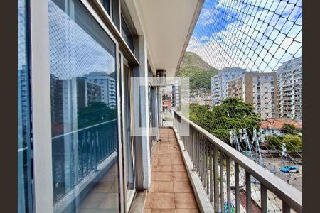 Varanda de apartamento à venda com 2 quartos, 77m² em Lagoa, Rio de Janeiro