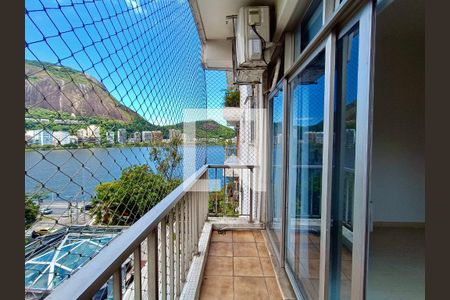 Varanda de apartamento à venda com 2 quartos, 77m² em Lagoa, Rio de Janeiro