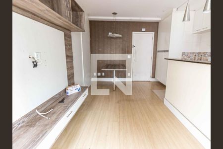 Sala de apartamento para alugar com 1 quarto, 46m² em Vila Regente Feijó, São Paulo