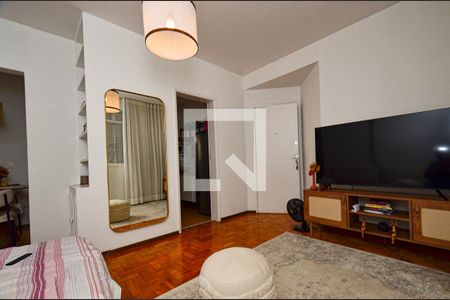 Sala de apartamento à venda com 2 quartos, 60m² em Sion, Belo Horizonte