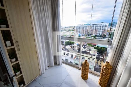 Varanda da Sala de apartamento à venda com 2 quartos, 77m² em Todos Os Santos, Rio de Janeiro