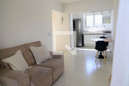 Sala de apartamento à venda com 1 quarto, 48m² em Vila Clementino, São Paulo