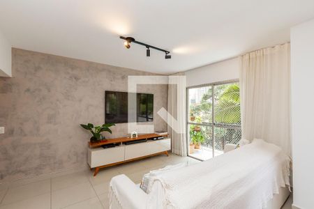 Sala de apartamento para alugar com 3 quartos, 92m² em Brooklin, São Paulo