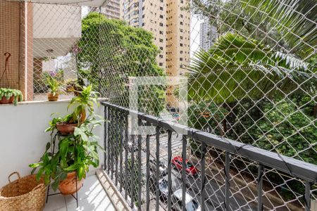 Varanda de apartamento para alugar com 3 quartos, 92m² em Brooklin, São Paulo