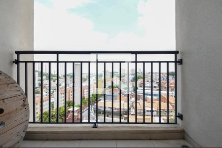 Varanda da Sala de apartamento para alugar com 1 quarto, 42m² em Jardim Olavo Bilac, São Bernardo do Campo