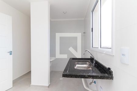 Sala/Cozinha de apartamento à venda com 2 quartos, 42m² em Cidade Antônio Estêvão de Carvalho, São Paulo