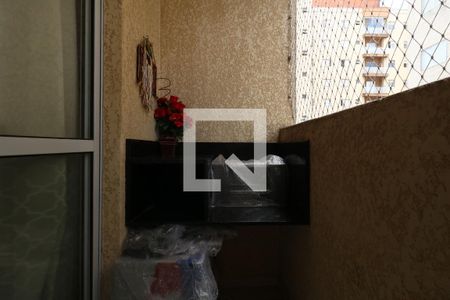 Varanda da Sala de apartamento para alugar com 2 quartos, 50m² em Vila João Ramalho, Santo André