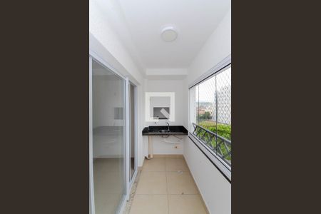 Varanda da Sala de apartamento para alugar com 2 quartos, 57m² em Vila Rosalia, Guarulhos