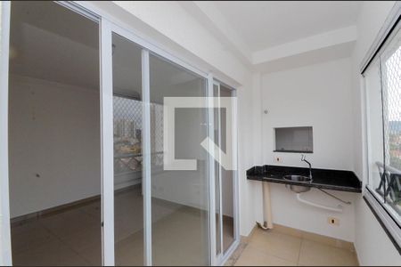 Varanda da Sala de apartamento para alugar com 2 quartos, 57m² em Vila Rosalia, Guarulhos