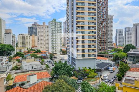 Studio para alugar com 35m², 1 quarto e sem vaga Studio para alugar com 35m², 1 quarto e sem vagaVista da Varanda